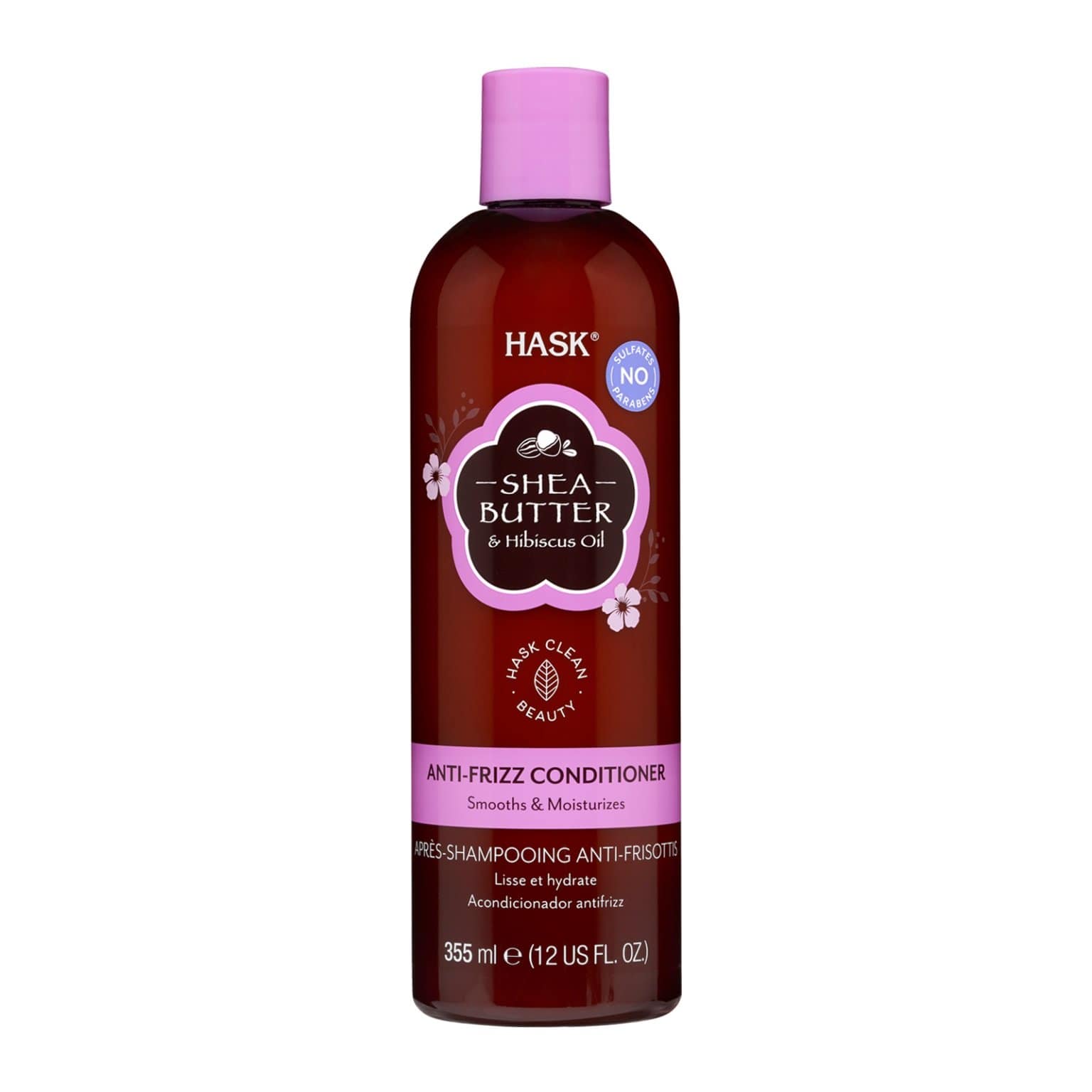 HASK Shea Butter & Hibiscus Oil Anti-Frizz Conditioner (12oz) HASK Shea Butter & Hibiscus Oil Anti-Frizz Conditioner (12oz)