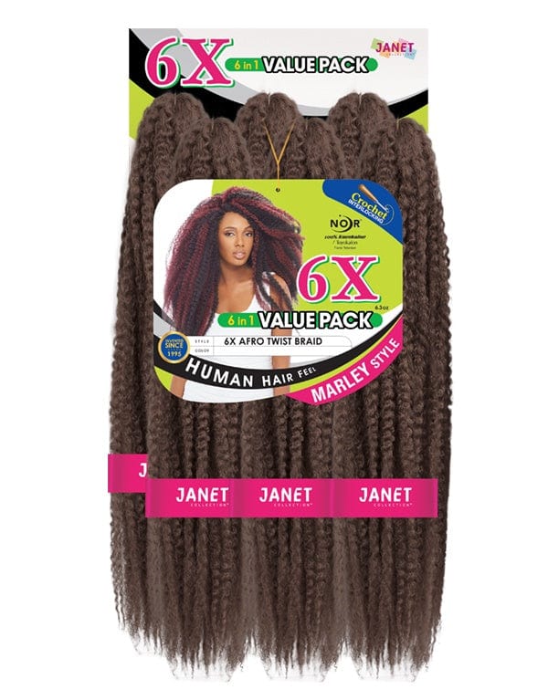 Janet Collection 6X Afro Marley Twist Braiding Hair – Exodus Beauty