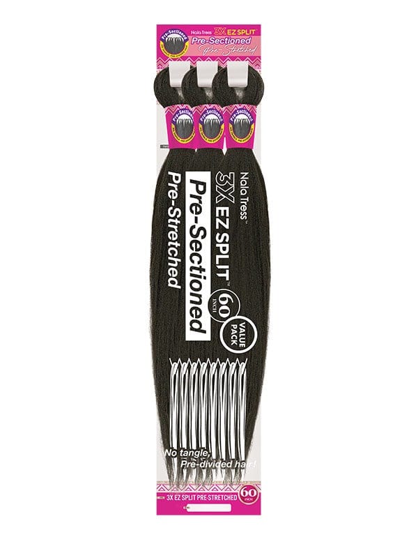 Collection 3X EZ Split PreStretched 60 Braiding Hair Exodus Beauty