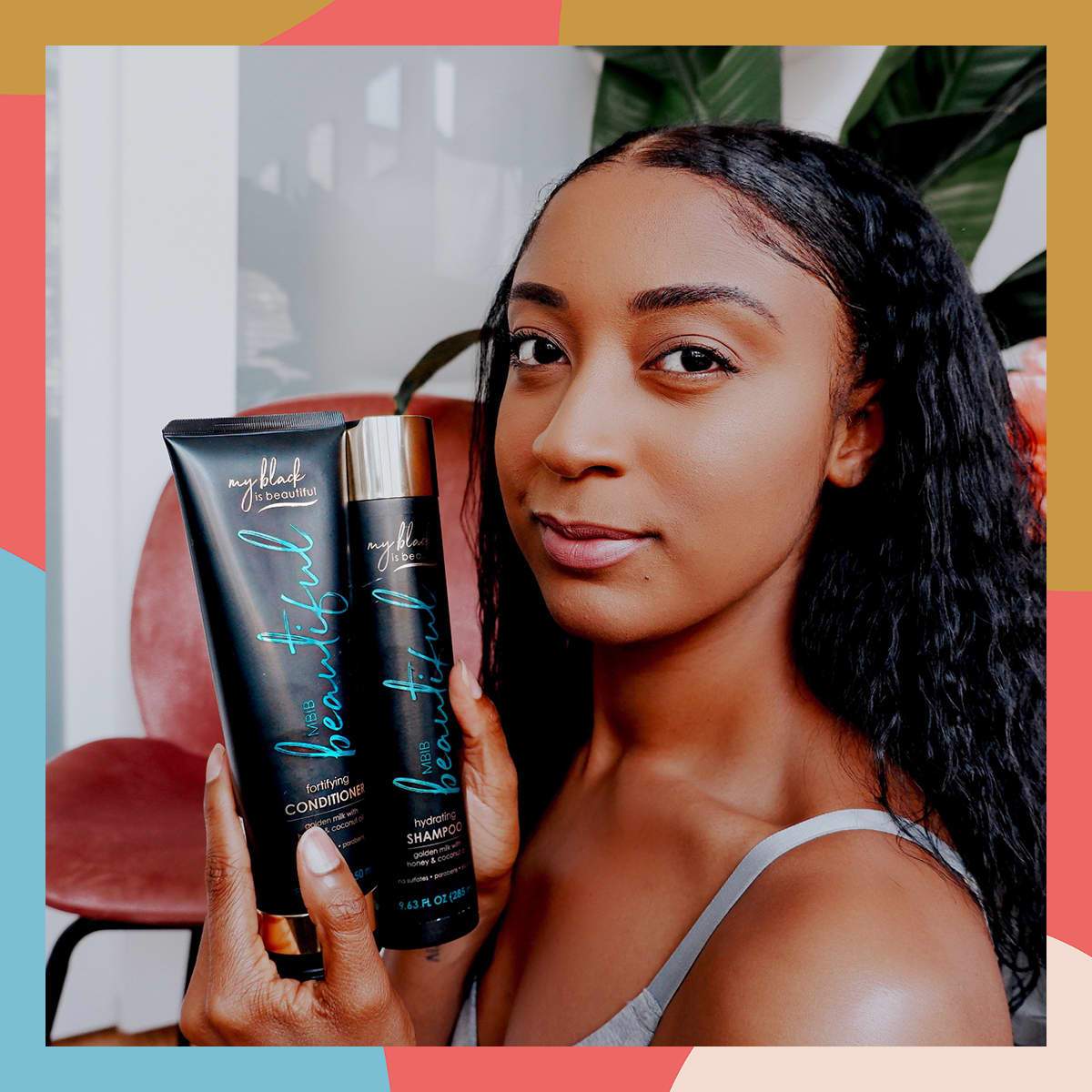 My Black is Beautiful Golden Milk Fortifying Conditioner Exodus Beauty