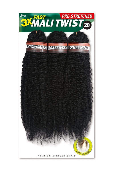 Zury Fast Mali Twist 20" 3X Pre-Stretched Braiding Hair