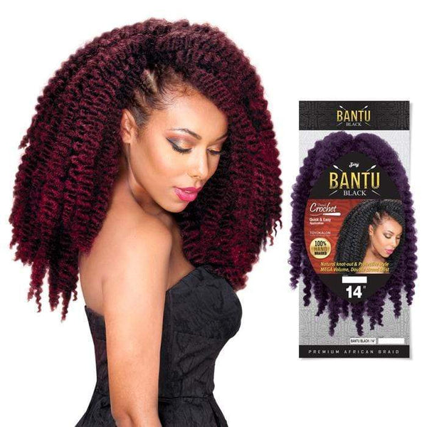 Zury Sis Bantu Black 14" Crochet Braid